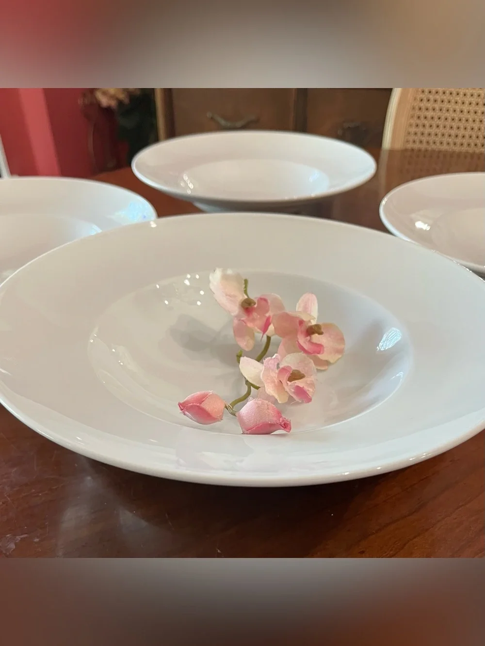 2 Sur La Table White Bistro 12” Rimmed Pasta Bowls, TWO/ 2 Sets Avlb. NO BUNDLES